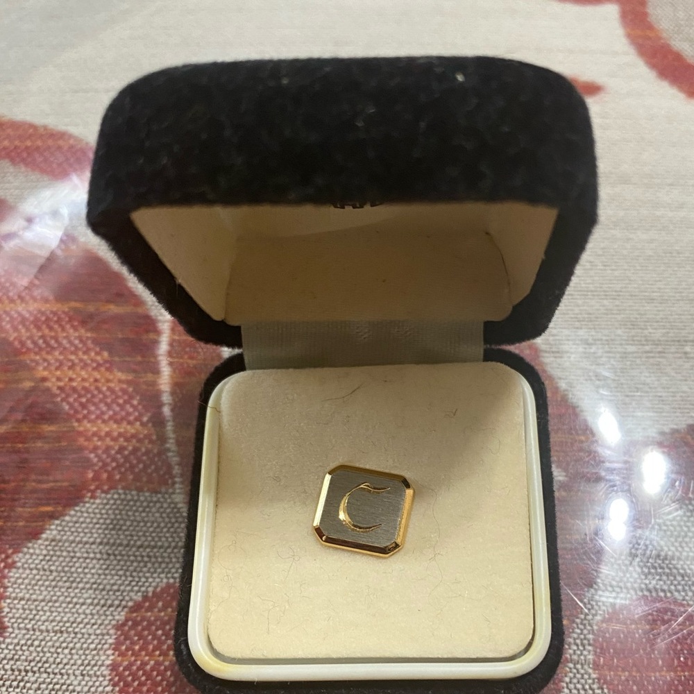 Initial “C” pin